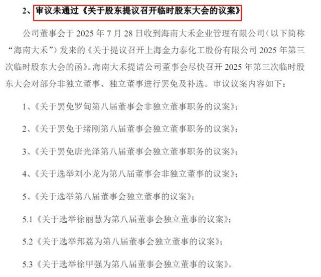 第一大股东与三名独董结盟对抗创始人，金力泰暗战再起