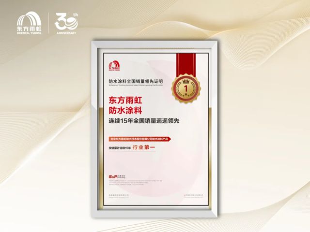 东方雨虹 | 要做就做第一名！