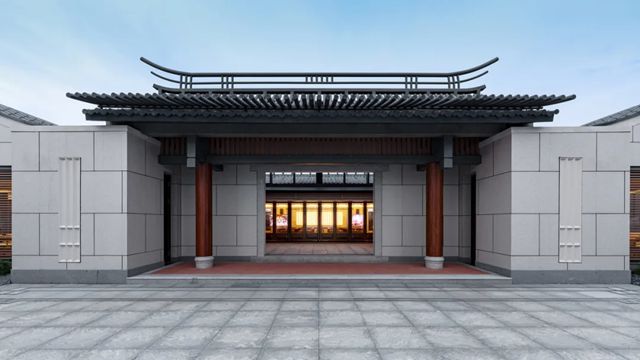 标杆力作！三棵树商业空间艺术漆助力全球茶业新地标落成