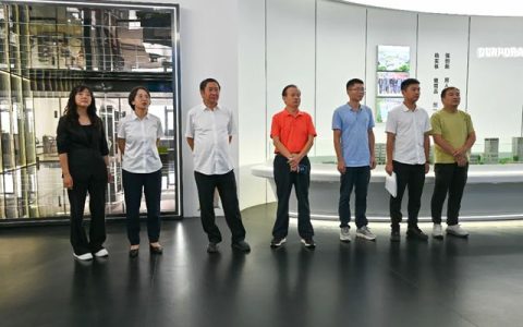安徽墙煌科技考察团到访晨光产业园 聚焦陶瓷水漆 共话合作！