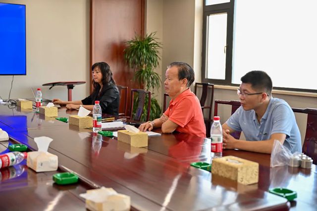 安徽墙煌科技考察团到访晨光产业园 聚焦陶瓷水漆 共话合作！