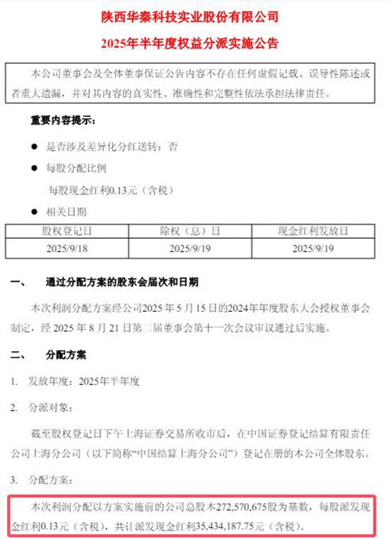  6.57亿机构买入+大手笔分红，净利下滑32%的华秦科技为何这么红？