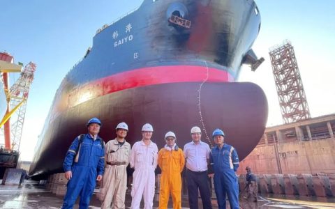 双瑞涂料首次交付日本船东 国际市场拓展实现新突破