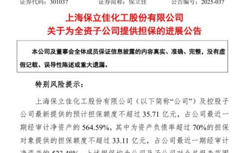 新增6777万元！保立佳力撑子公司，扭亏背后押注海外市场突围