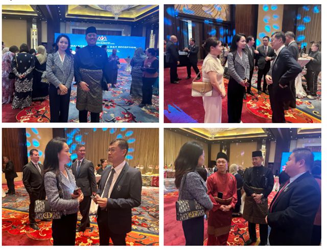 中国建筑材料流通协会应邀出席“马来西亚国庆招待会”