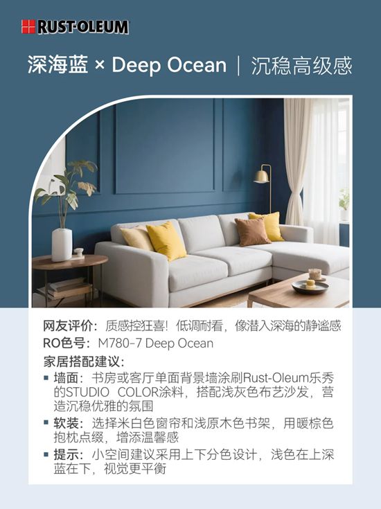 RUST-OLEUM乐秀装饰漆 | 还在纠结网红手机选哪个颜色? 把它刷上墙吧！