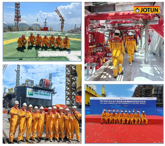 佐敦涂料 | 梅开二度，FPSO P83启航