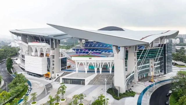 共迎十五运！嘉宝莉助力广东奥体中心焕新升级