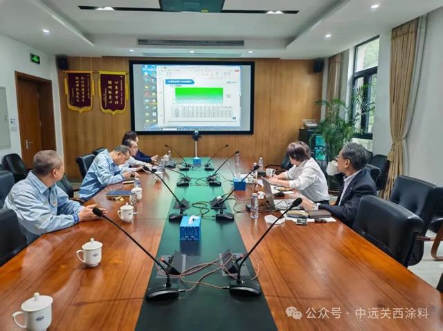 关西NKM本部长末廣明一行赴中远关西开展联合审查