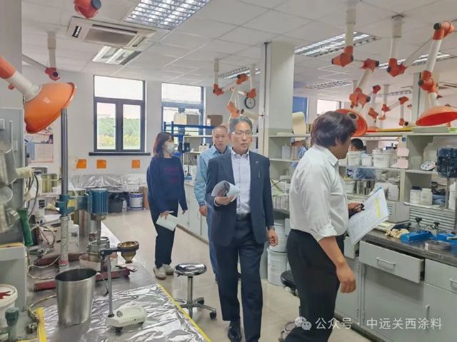 关西NKM本部长末廣明一行赴中远关西开展联合审查