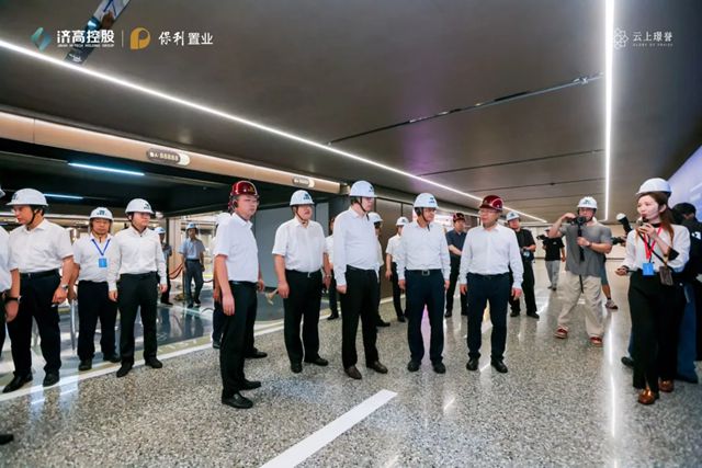 七彩建设 | 保利・云上璟誉项目于山东住建局2025“质量月”活动中获得高度认可