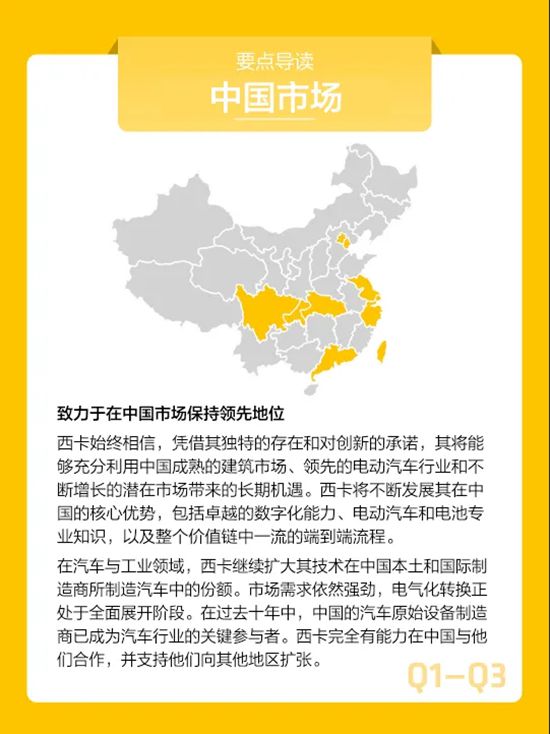 西卡前三季度财报，正式发布！