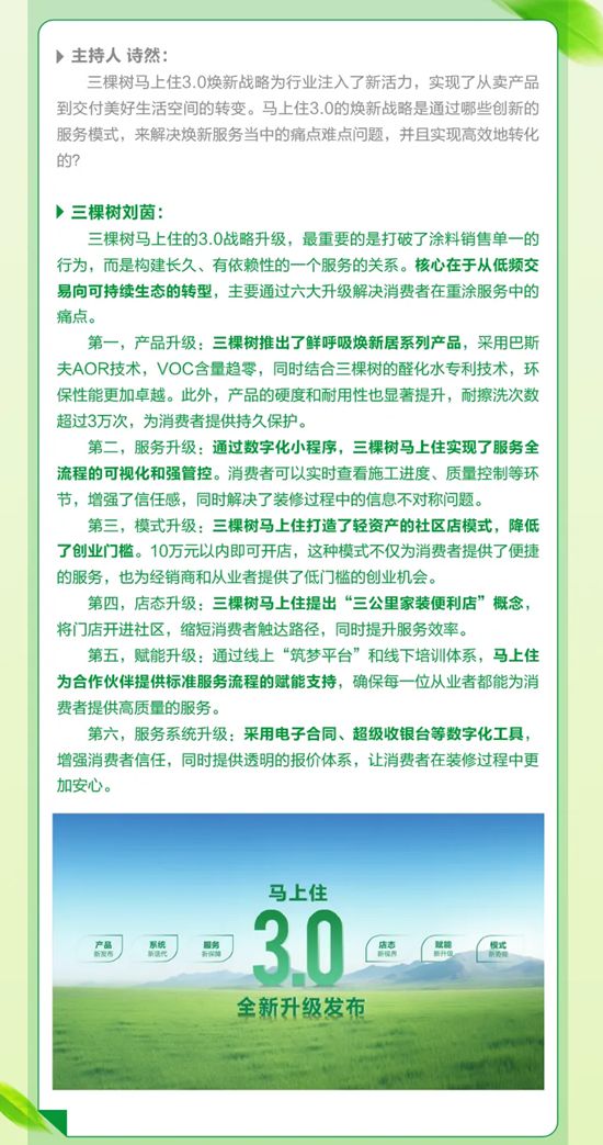 《焕然新生》第五期丨三棵树马上住3.0 引领“住有优居”新时代