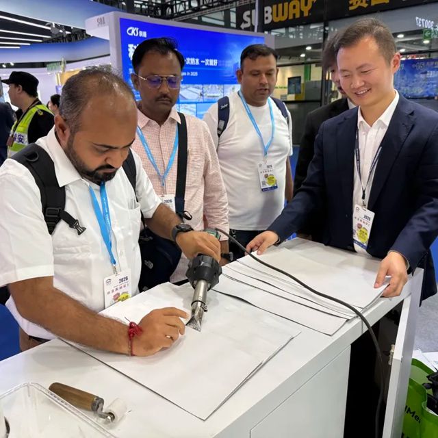 融合引领 新质赋能——防水展首日，凯伦展现防水领域新质生产力！