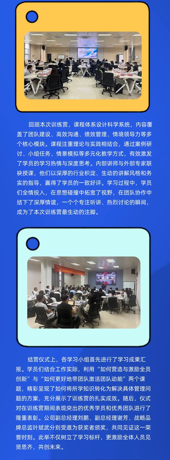 嘉宝莉 | 基层管理人员领导力训练营圆满结营！