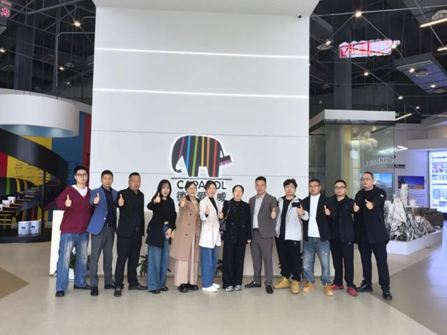 配好材（杭州）商贸有限公司核心团队莅临德爱威杭州建德工厂参观考察