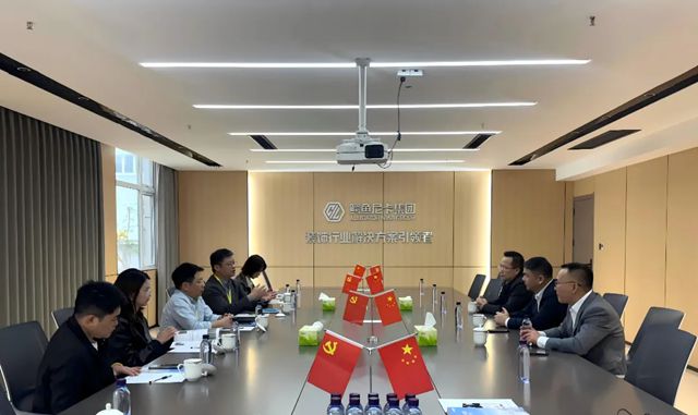 天尚设计集团胡庆龙院长一行莅临鳄鱼尼卡集团考察交流