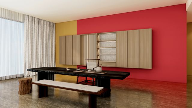 立邦携手东鹏、罗莱软装、尚品宅配，以"元力红"构建家居产业协同新生态