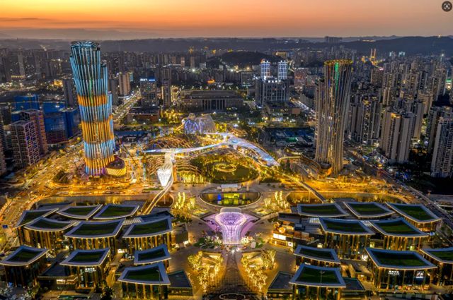 北新涂料点亮宜宾城市门户新地标