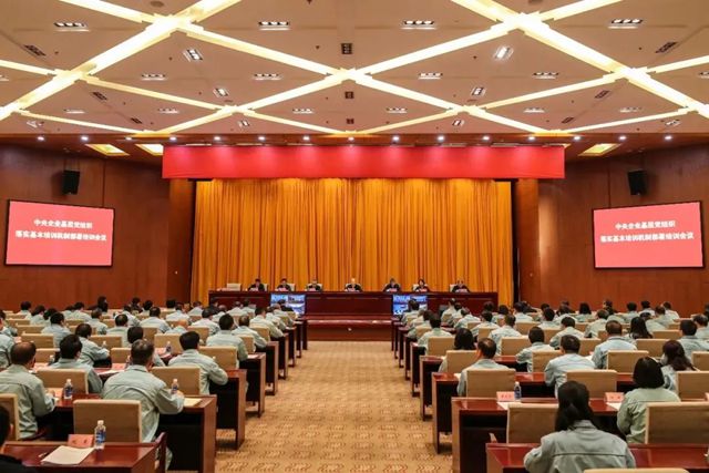 北新建材在中央企业基层党组织落实基本培训机制部署培训会上作交流发言