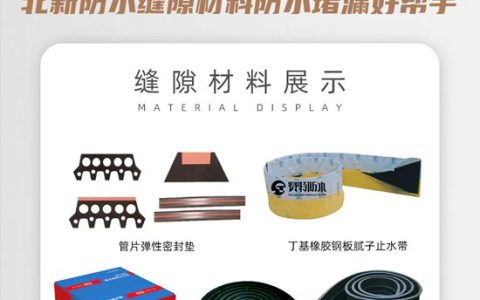 北新防水橡胶止水产品——水工建筑的“防漏卫士”