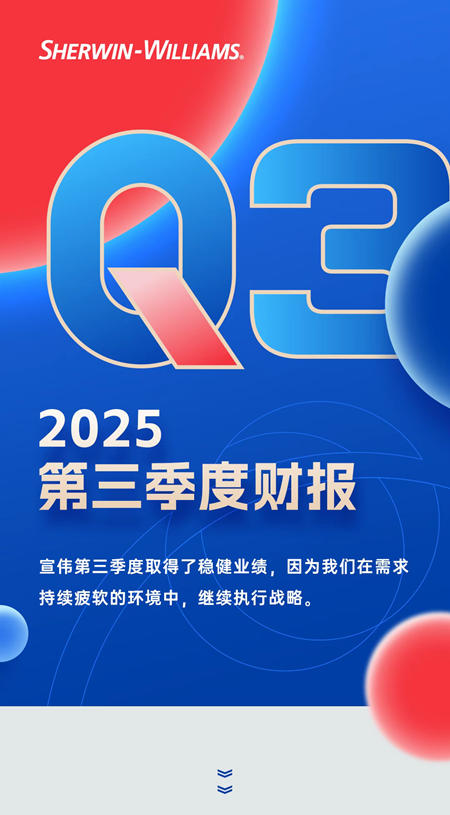 宣伟公布2025年第三季度财报