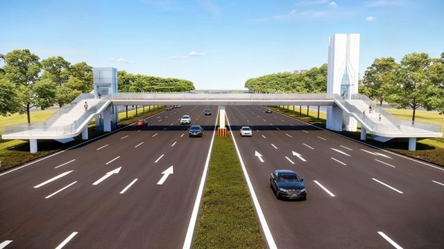 绿色防护 恒久守护 | 三棵树工业涂料助力珠海大道(金湾互通以西段)快速提升工程