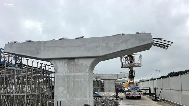 绿色防护 恒久守护 | 三棵树工业涂料助力珠海大道(金湾互通以西段)快速提升工程