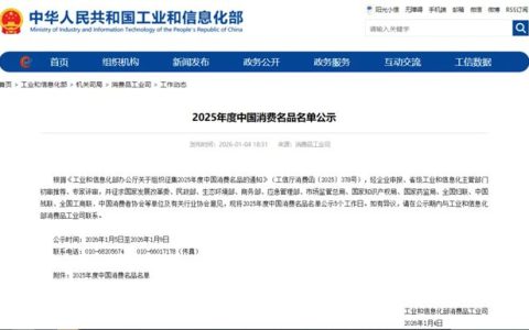 欧派家居荣膺2025年度“中国消费名品”称号