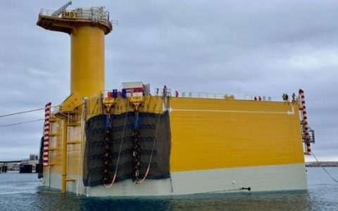 佐敦护航法国首批浮动风电项目，硬核技术曝光