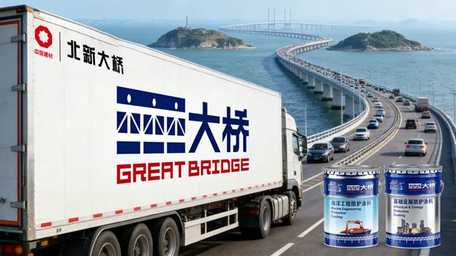 大桥油漆 “功能性海洋涂层配套” 筑牢东海桥梁防护屏障