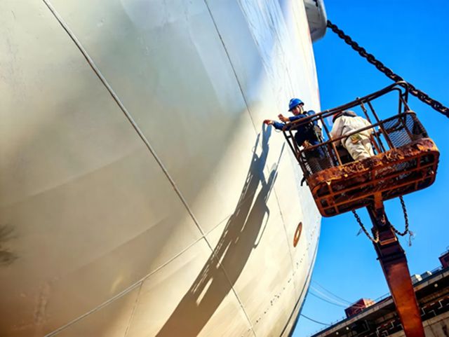 双瑞涂料高效交付“金海辉”轮有机硅防污工程，5天工期树立行业高效范例