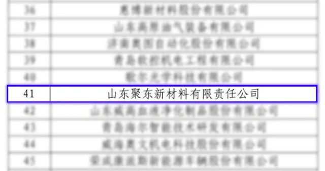 圣工科技 | 聚东新材入选国家知识产权示范企业