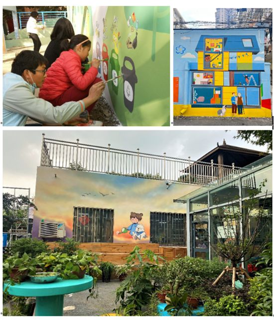 阿克苏诺贝尔“Let’s Colour多彩开始”社区焕新项目 以色彩为笔,绘可持续未来