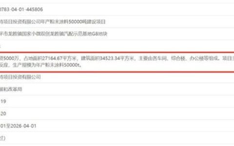 开年即加码5万吨！斯耐特项目获批，华南高端粉末涂料供应格局生变