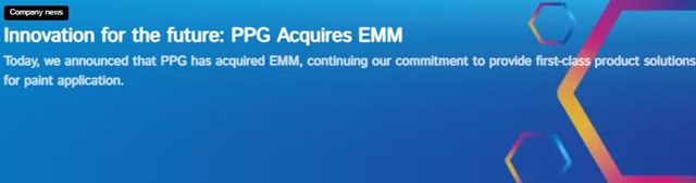 又一家涂企被巨头PPG收购！三大知名品牌收入囊中