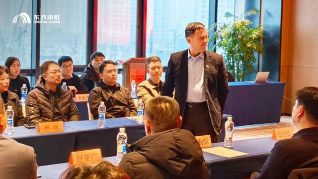 东方雨虹李卫国赴山西与合伙人击鼓催征开新局