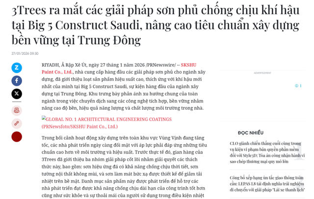 “中国绿”引多国瞩目!三棵树获全球666+媒体报道