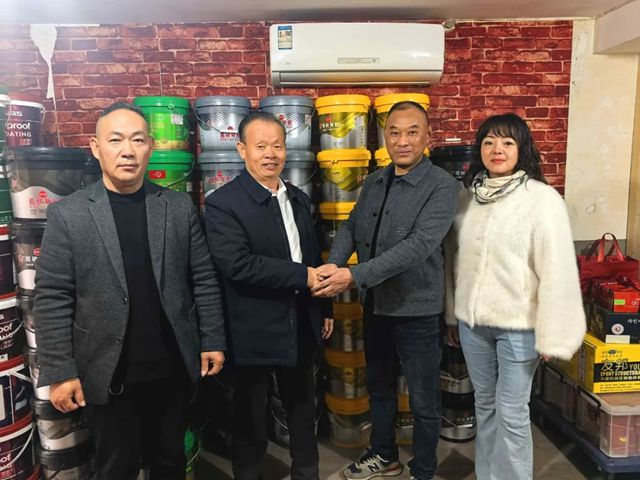缪国元董事长走访湖州总代理,赋能终端提质增效