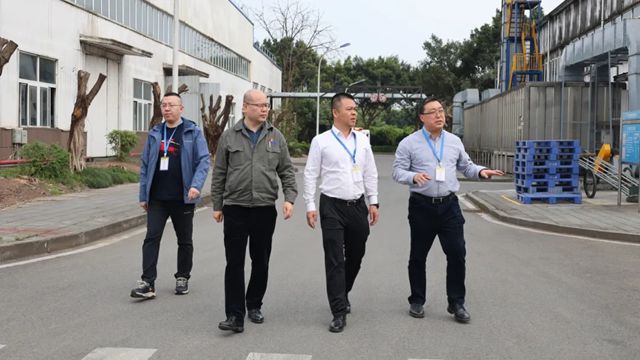 落实战略协议 深化产业协同——广州工控建发到三峡油漆考察交流