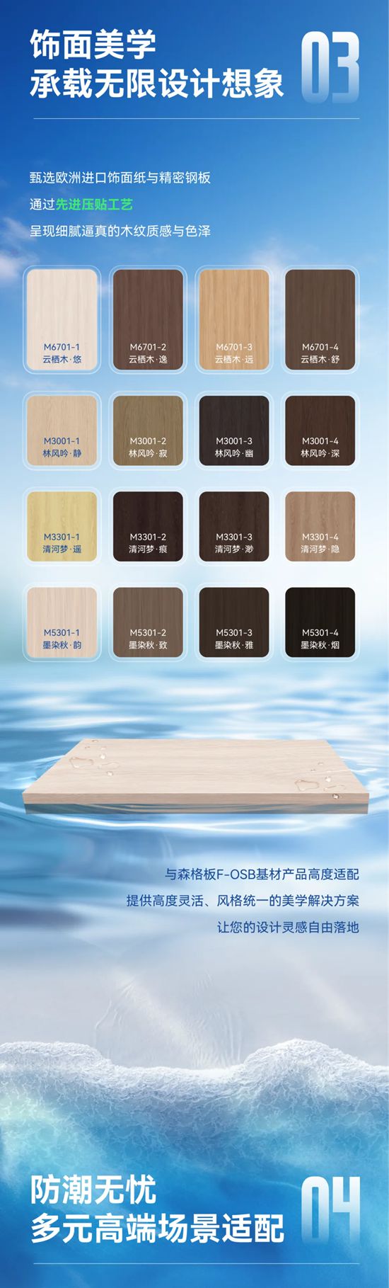 以航海实力 锚定家居生活 | 一图详解三棵树耐水森格