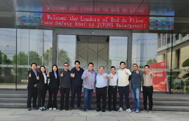 跨越山海 共谋发展丨墨西哥客商莅临九阳防水参观交流，共启合作新篇