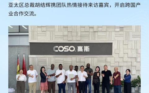 开启跨国产业合作交流！安提瓜和巴布达政府代表团到访德国COSO卫浴亚太区总部