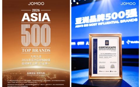 九牧再次入选亚洲品牌500强！