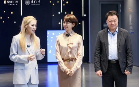 著名主持人欧阳夏丹、清华大学教授燕翔走进皇派门窗，鉴证高端隔音门窗臻品质！