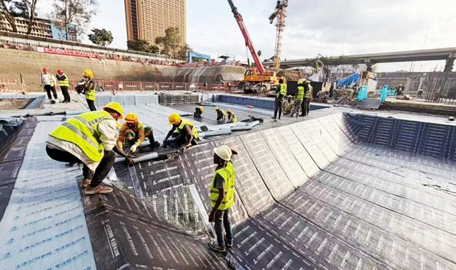扬帆海外|九阳防水助力内罗毕CBD地标建设